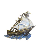 Lacquered bronze decoration 1732.D29