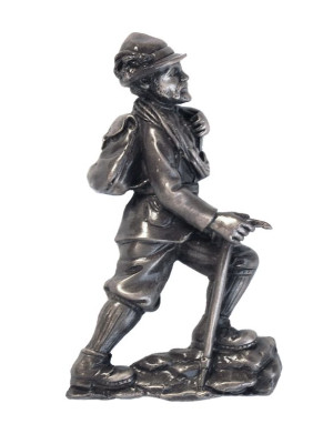 Lacquered bronze decoration, aluminium colour 1762.AL