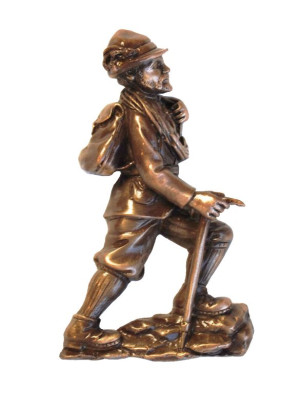Clear-lacquered bronze decoration 1762.BR