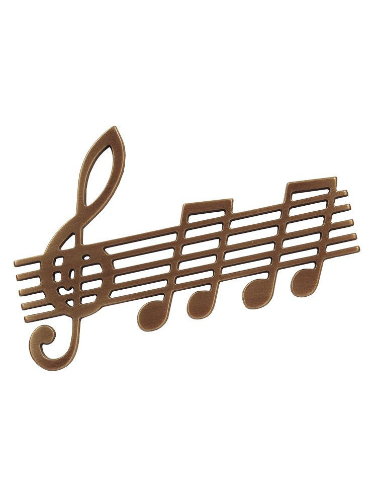Clear-lacquered bronze decoration 1904.BR