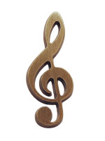 Clear-lacquered bronze decoration 1905.BR