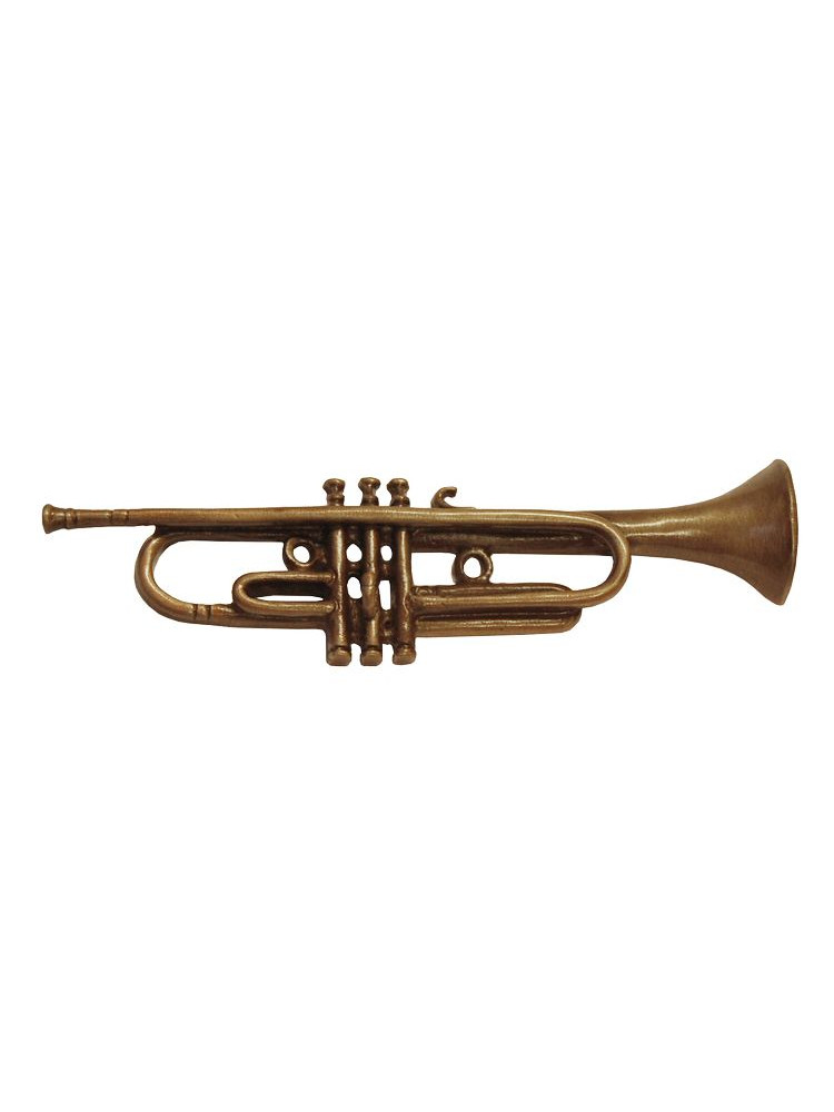 Clear-lacquered bronze decoration 1909.BR