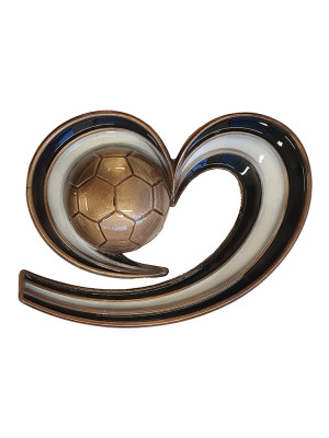 Lacquered bronze decoration 2326.10.D