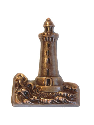 Clear-lacquered bronze decoration 4437.BR