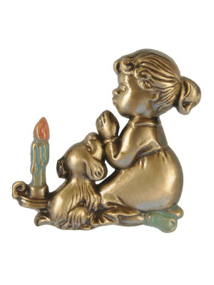 Lacquered bronze decoration 4575.D21 Lacquered bronze decoration 4575.D21