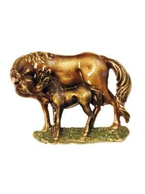 Lacquered bronze decoration 1760.D57
