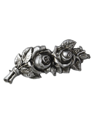 Lacquered bronze flower, aluminium colour 1311.AL