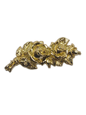 Gilded bronze flower (gold) 1311.OR