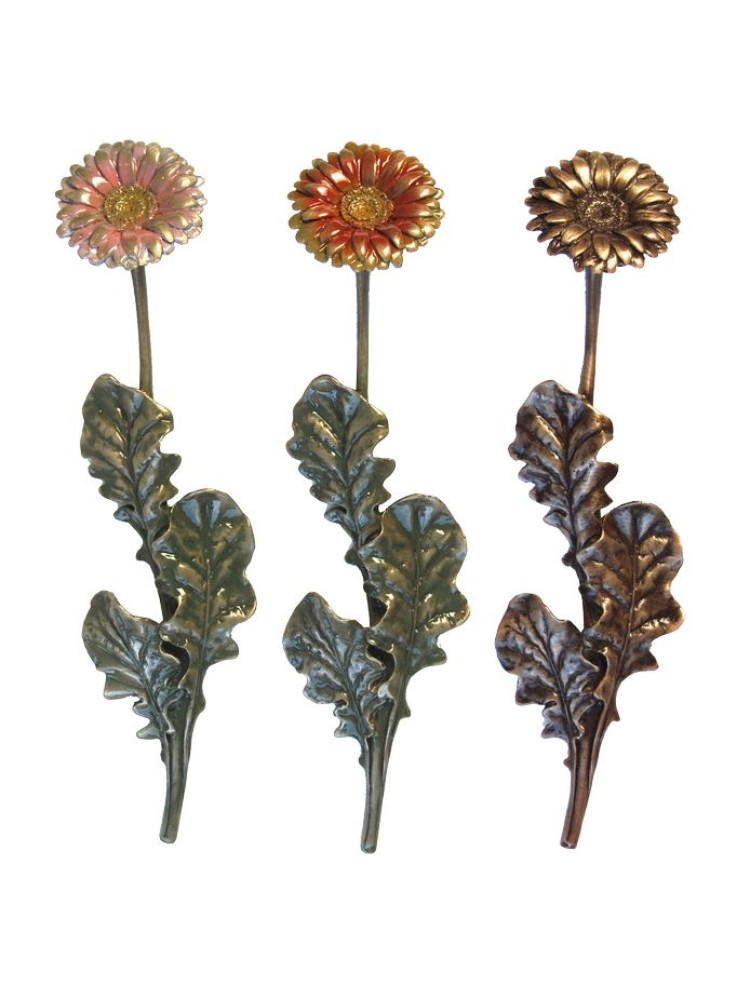 Lacquered bronze flower 1779.BR - 1779.D3 - 1779.D40