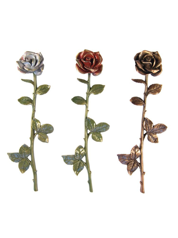 Lacquered bronze flower 1780.BR - 1780.D3 - 1780.D27