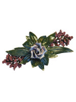 Lakkert bronseblomst 1817.D3