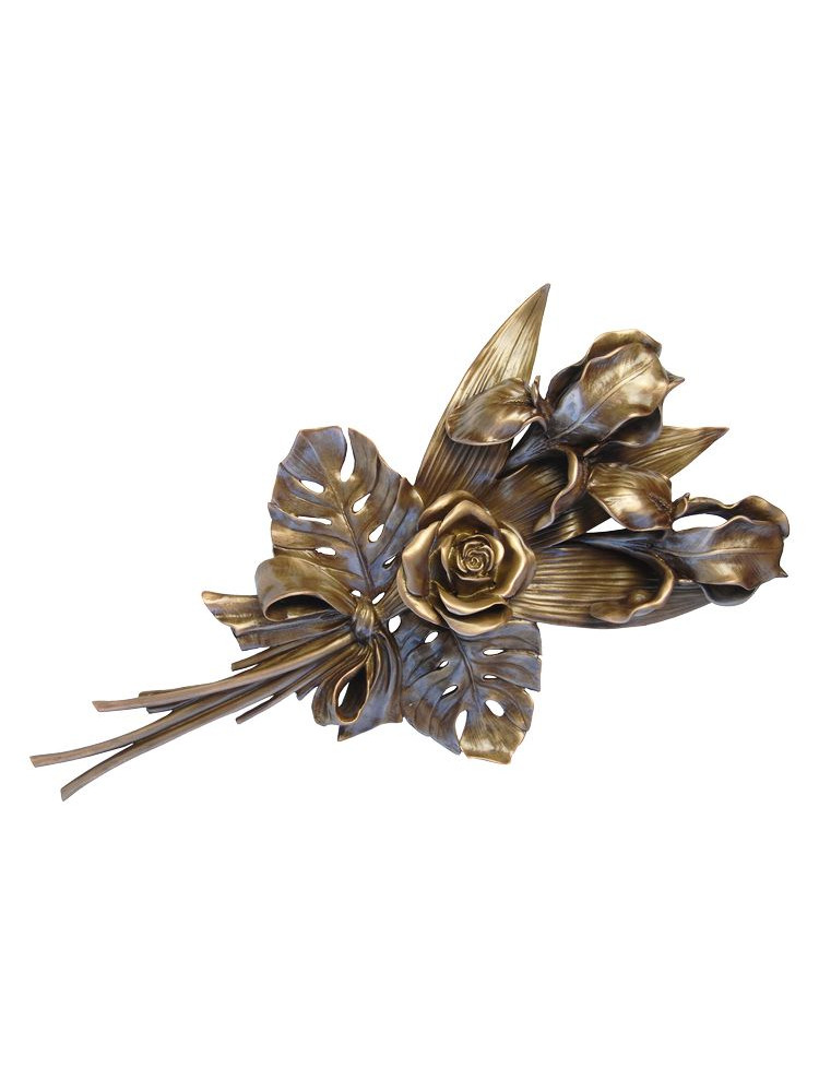 Klarlakkert bronseblomst 1853.BR