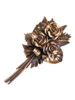 Klarlakkert bronseblomst 1861.BR