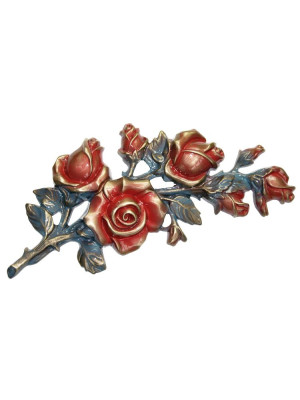 Lacquered bronze flower 4529.D1.VP