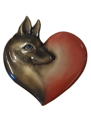 Lacquered bronze decoration 2313.D131