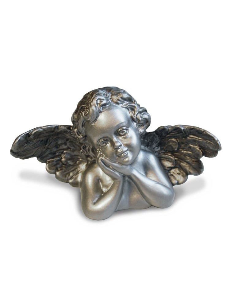 Lakkert bronsefigur, aluminiumsfarge AL 1890.AL