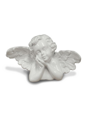 Lacquered bronze figure, white BI 1890.BI