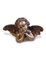 Klarlakkert bronsefigur 1890.BR