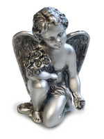 Lakkert bronsefigur, aluminiumsfarge AL 1892.AL