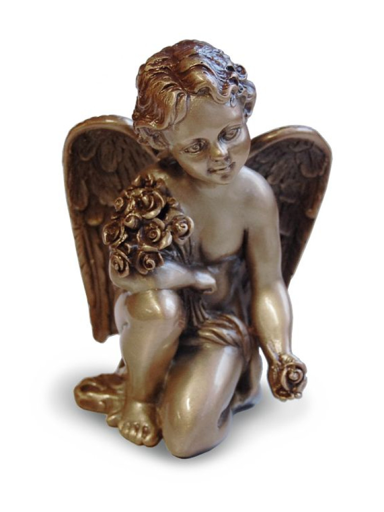 Klarlakkert bronsefigur 1892.BR