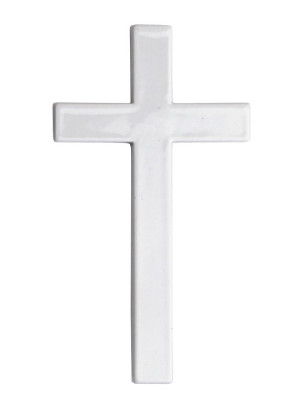 Lacquered bronze cross 12.8.BI