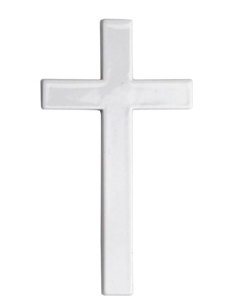 Lacquered bronze cross 12.8.BI