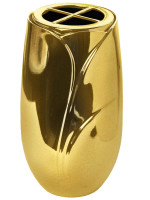 Lacquered bronze vase - Oro (gold-plated) 830.OR - 831.OR