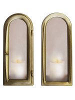 Integrated bronze lantern, clear lacquer 2080.32.BR.IT