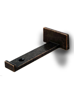 Lyktebrakett, klarlakkert bronse