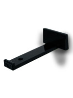 Lantern bracket, black lacquered bronze