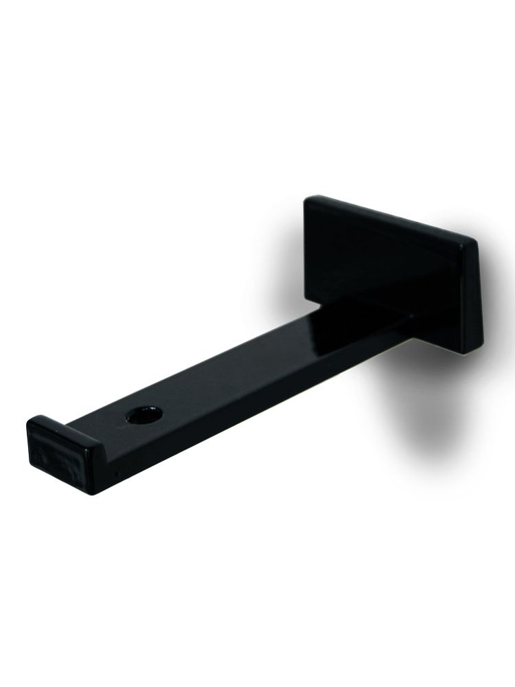 Lantern bracket, black lacquered bronze