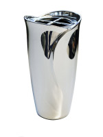 Forniklet bronsevase (Krom) 371.CR