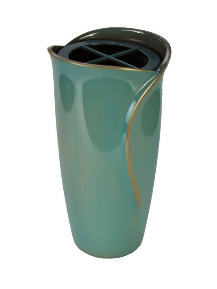 Lakkert bronsevase 371.VA