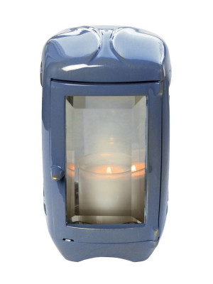 Lacquered bronze lantern Blu Cielo 1129.BC - 1128.BC