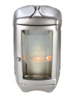 Lacquered bronze lantern Brushed nickel-plated Chrome 1129.CS - 1128.CS