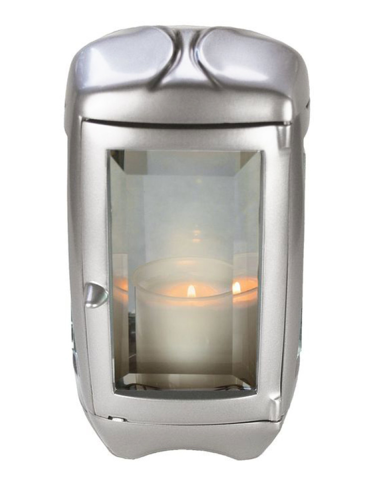 Lacquered bronze lantern Brushed nickel-plated Chrome 1129.CS - 1128.CS