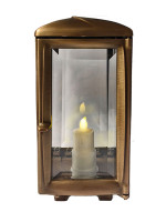 Klarlakkert bronselykt 482.25.BR