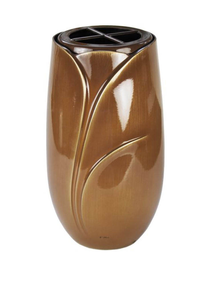 Lakkert bronsevase, Nocciola 830.NO - 831.NO