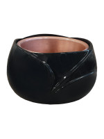 Lacquered urn or vase in bronze 855.NE