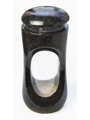 Polished stone lantern - Aurora